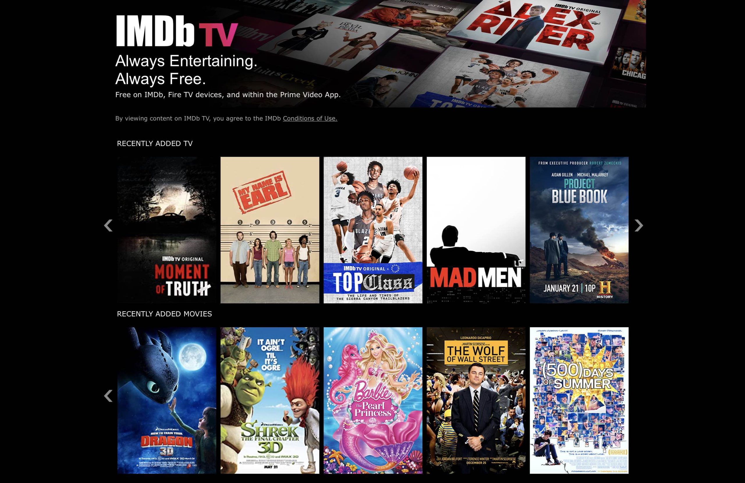 Connected TV Advertising on IMDb